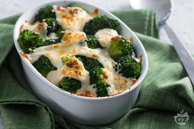 Broccoli gratinati con besciamella