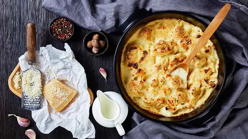 Cauliflower cheese al forno