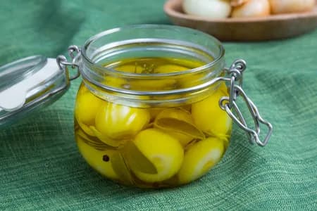 Cipolline sott'olio fatte in casa