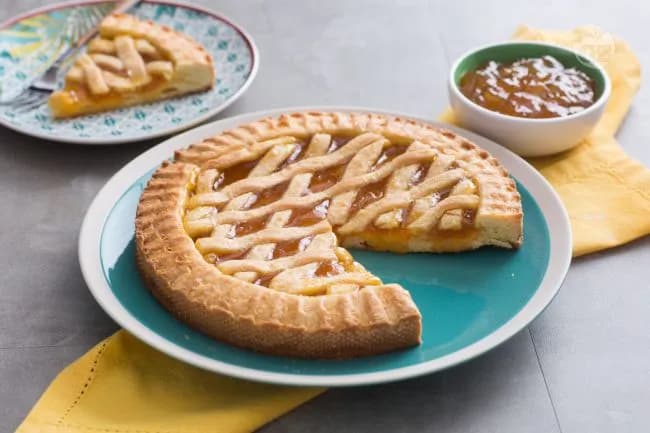 Crostata alla Confettura di Albicocche