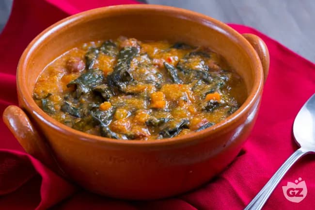 Farinata di Cavolo Nero e Borlotti