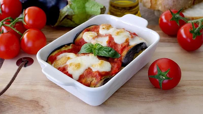 Involtini di melanzane con ricotta