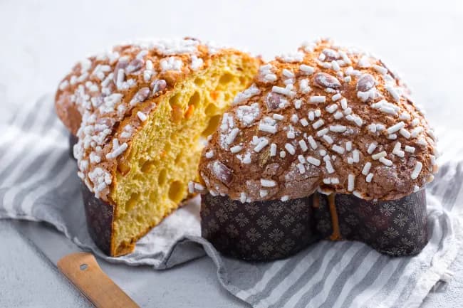 Colomba pasquale con lievito madre