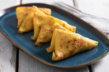 Benderniki, crepes ripiene di pollo e