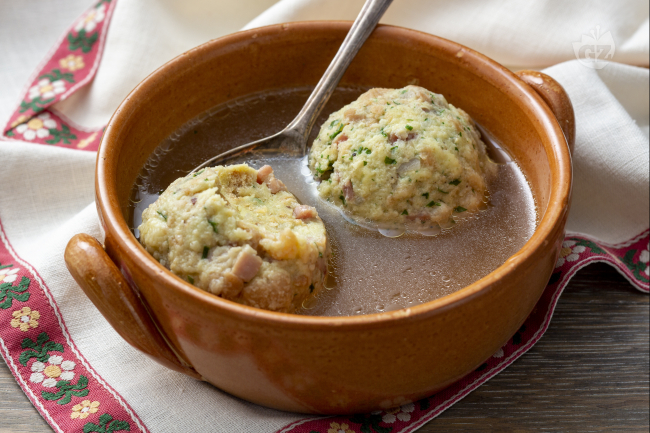 Canederli alla Tirolese (knödel)
