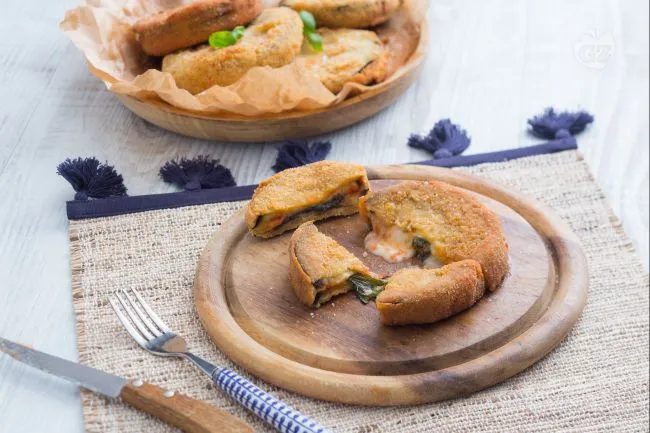 Cotolette di melanzane alla parmigiana