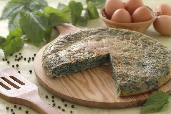 Frittata di ortiche con parmigiano