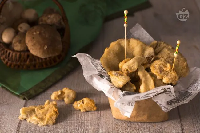 Funghi fritti croccanti
