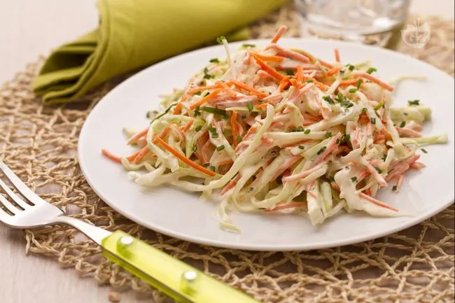 Insalata di Cavolo e Carote (coleslaw)