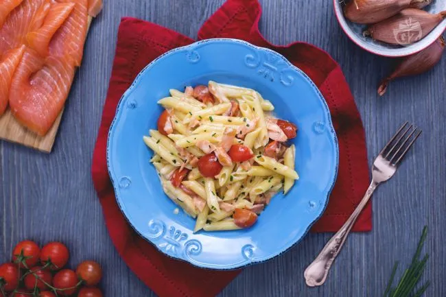 Pennette con Salmone e Vodka