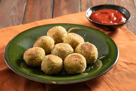 Polpette di pane ripiene di fontina