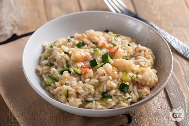 Risotto Gamberi e Zucchine