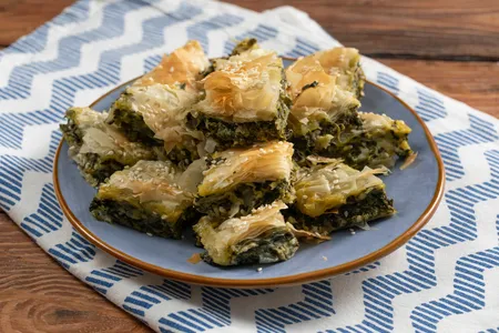 Spanakopita greca rustica
